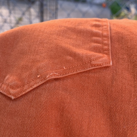 Whimsy + Row Flora Pant In Orange Wide Leg - Picture 11 of 16